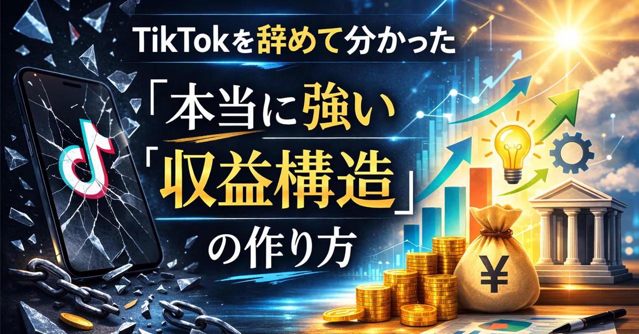 How I Built a 'Truly Robust Revenue Structure' After Quitting TikTok｜ソラ ...