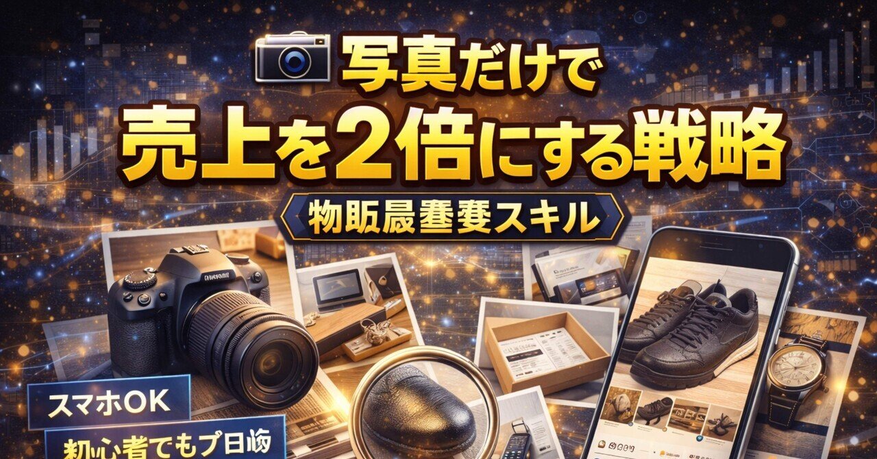 物販で“売れる説明文”の作り方完全マニュアル【利益直結】｜筋肉副業マン