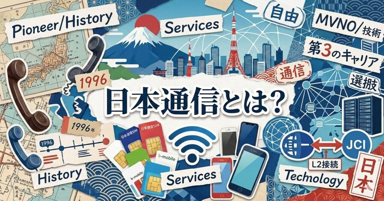 日本株解説】日本通信（9424）とは何の会社？株式投資初心者におすすめ