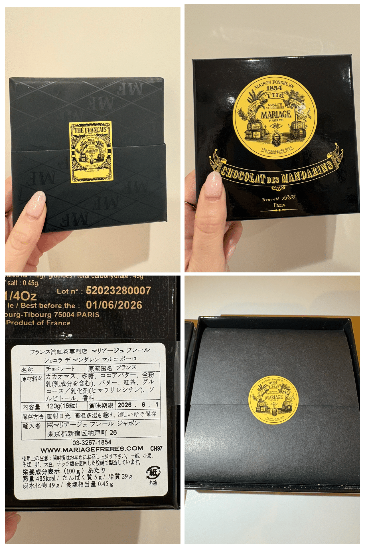 マリアージュフレール】期間限定マルコポーロのショコラが至高すぎる