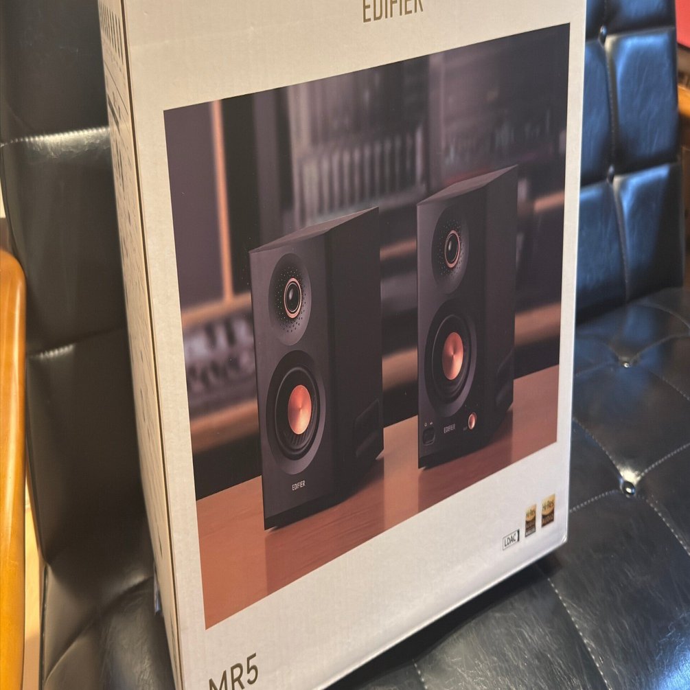 オーディオ】Edifier MR5 レビュー｜音楽用に買ったスピーカーで、映画