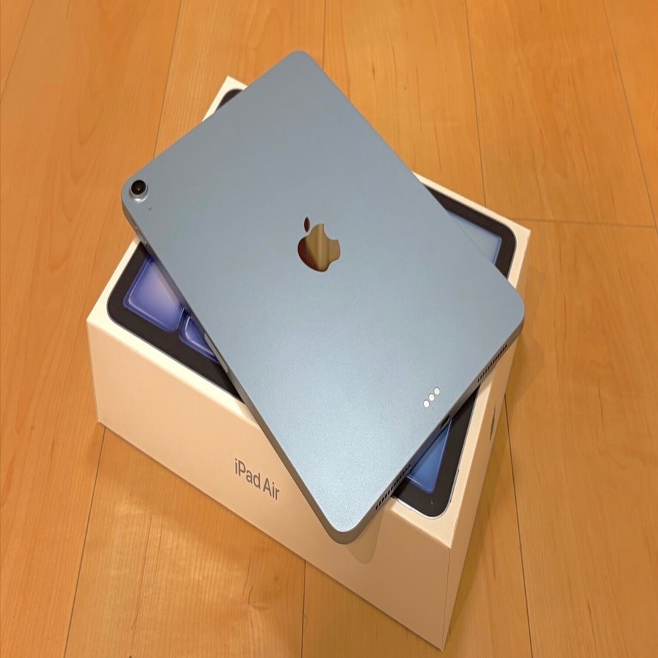 iPadAir 第7世代を購入しました！ 自分にはこれがちょうどいい｜Muttsu 303