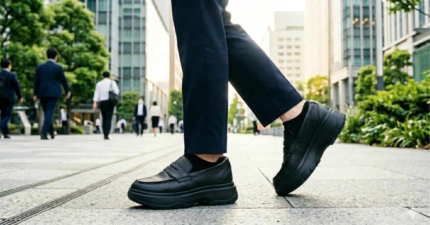 厚底で快適！PUMA ローファースニーカー SOPHYR│通勤が楽しくなる歩き