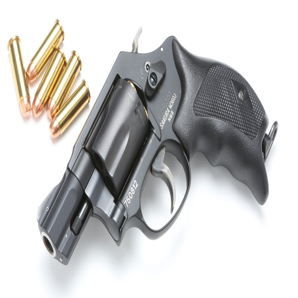 お巡りさんの拳銃。スミス&ウェッソン SAKURA M360J 日本警察特注