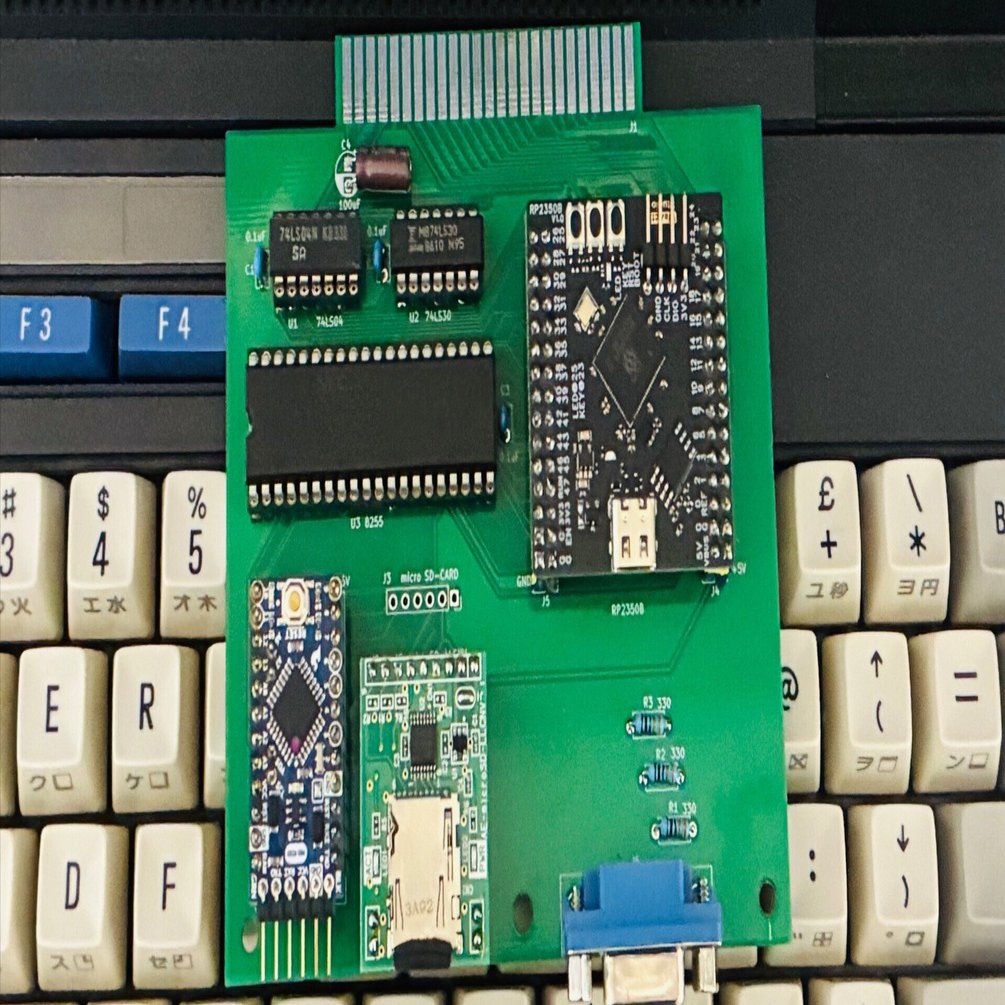 MZ-1500_SD+偽RAMFILE複合ボード」導入！｜Tookato