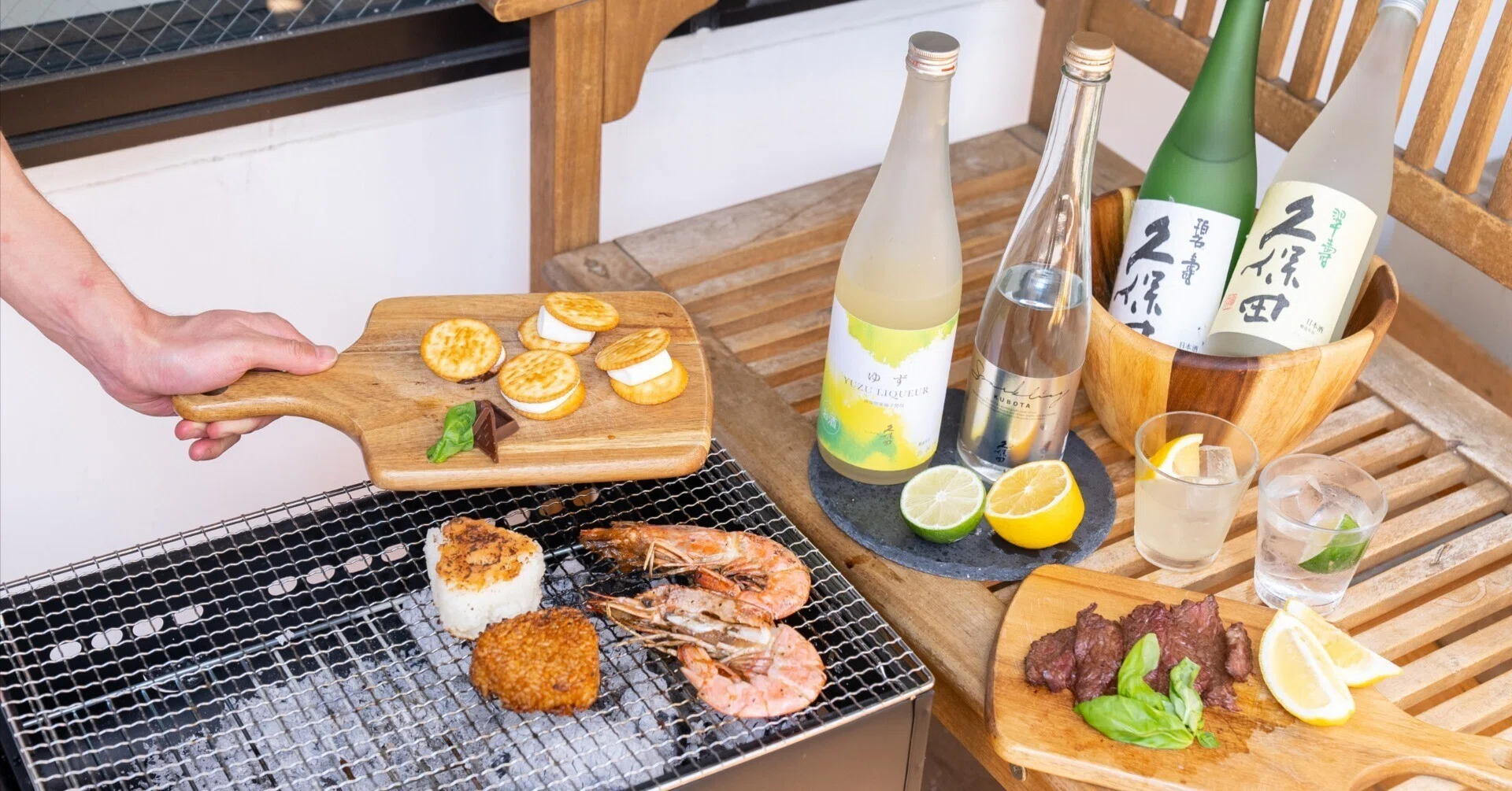 日本酒でバーベキュー！？お肉から焼きマシュマロまで！外飲みがもっと