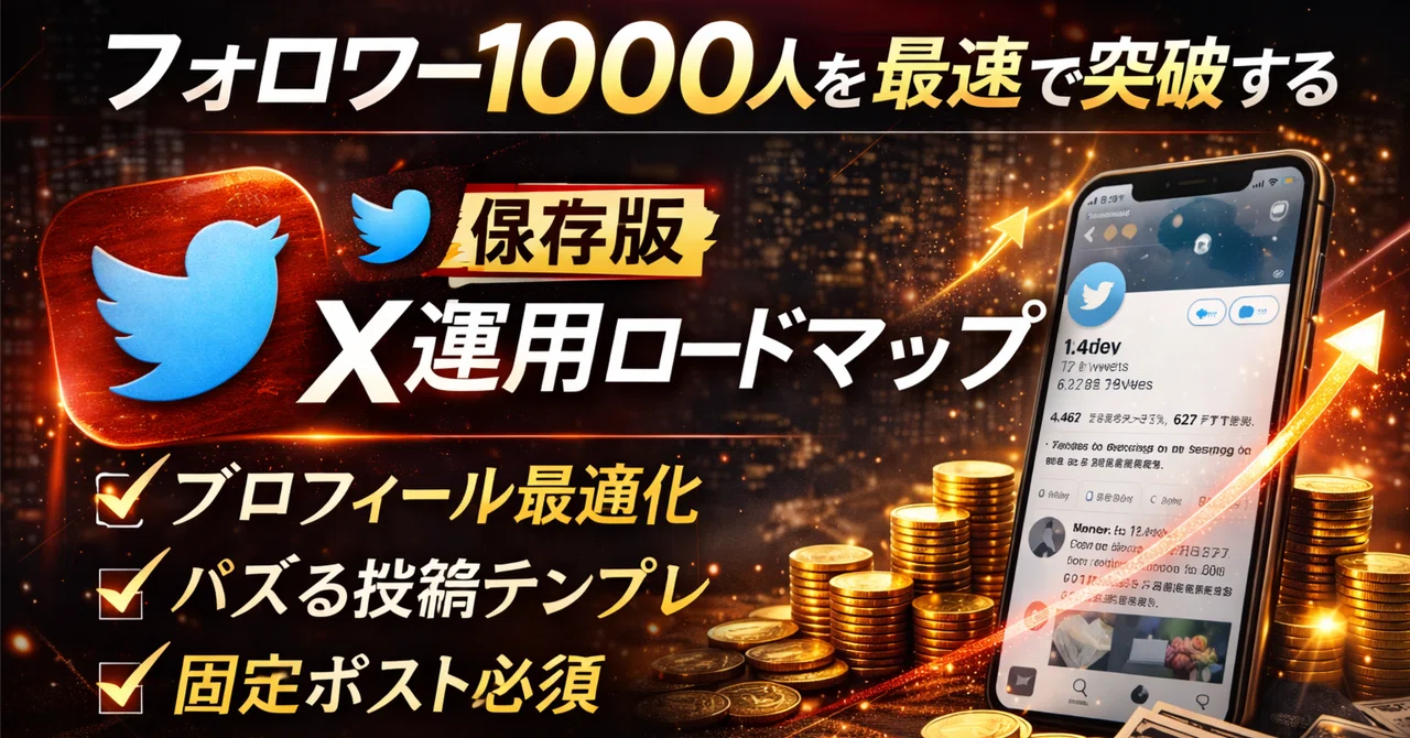 [Definitive Guide] X Operation Roadmap to Reach 1,000 Followers at ...
