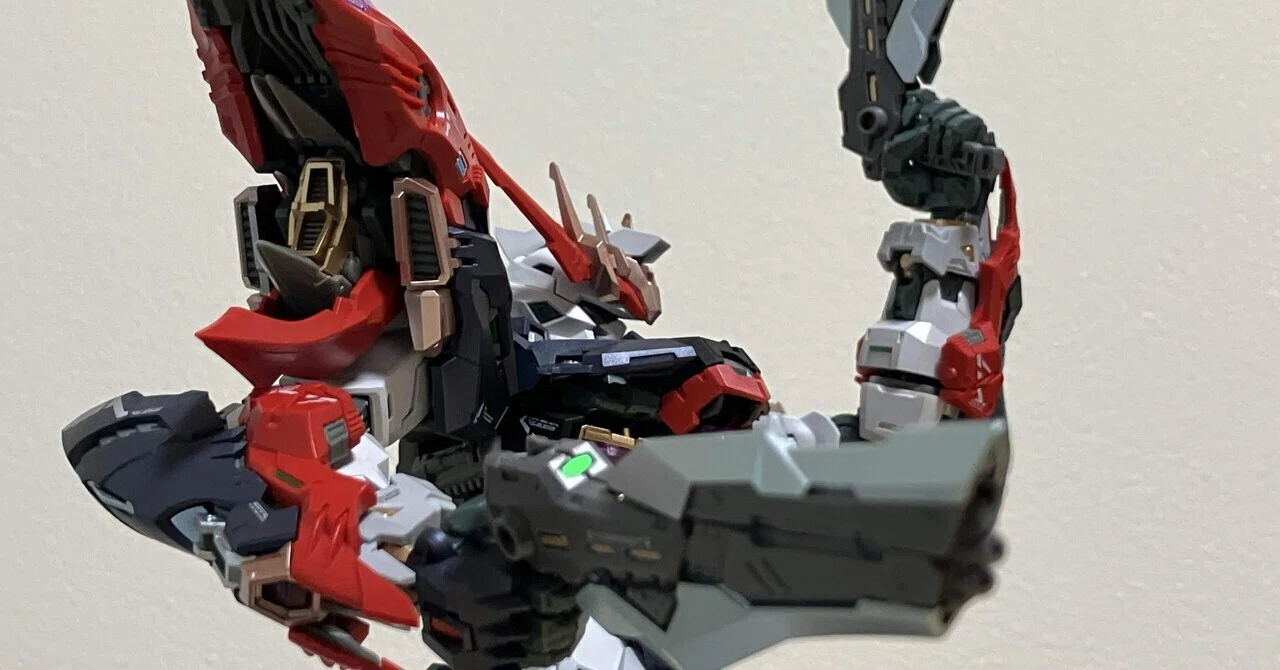 中華プラモ制作]「復讐の女神ネメシス」という中華ロボットプラモ