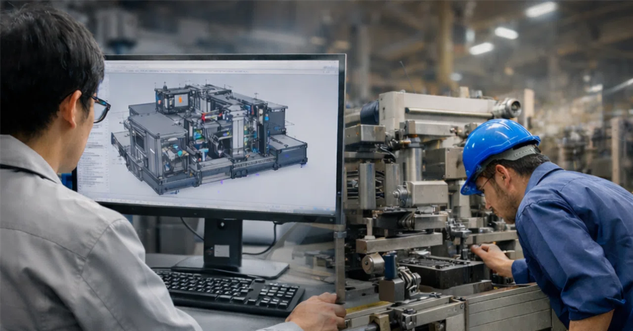 The quality of custom machine design is enhanced by the track record ...