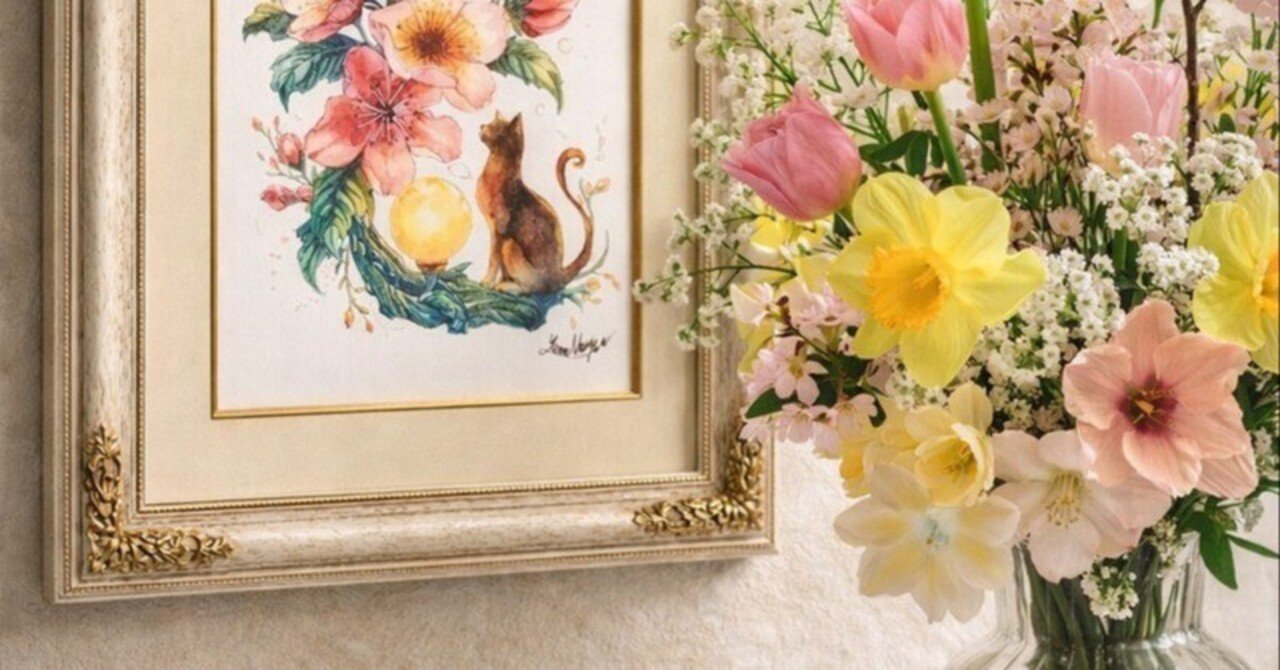 新作】心に灯る「陽だまりの灯火と春の夢」— 柔らかな光が寄り添う一点