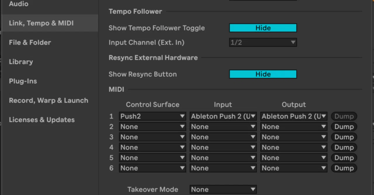 A super rough review of Ableton's three musketeers of MIDI settings ...