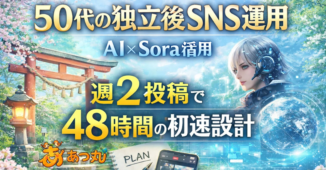 SNS Management After Going Independent in Your 50s: The '48-Hour ...