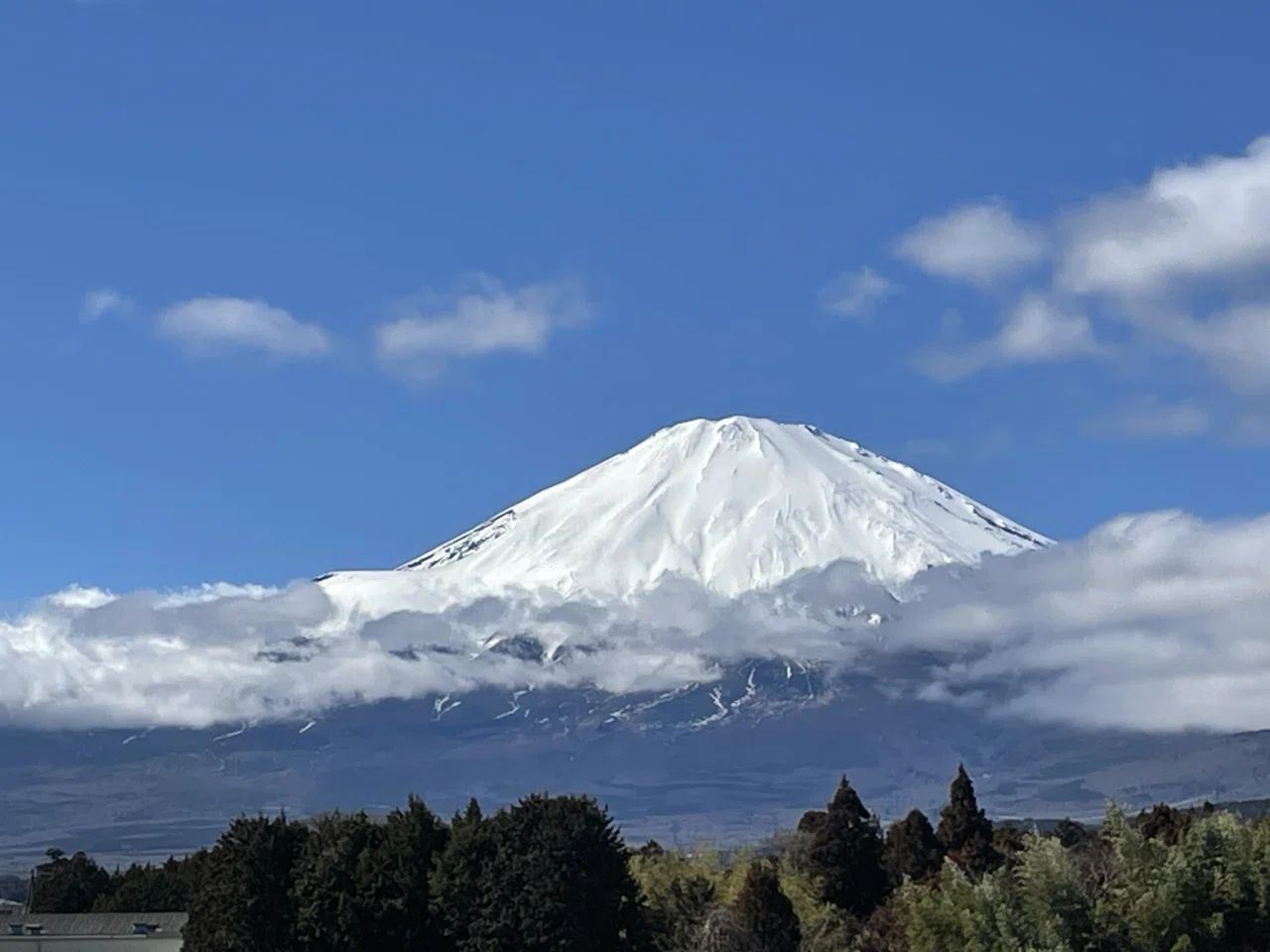 富士山と雲の写真 2026年2月の富士山｜一香堂