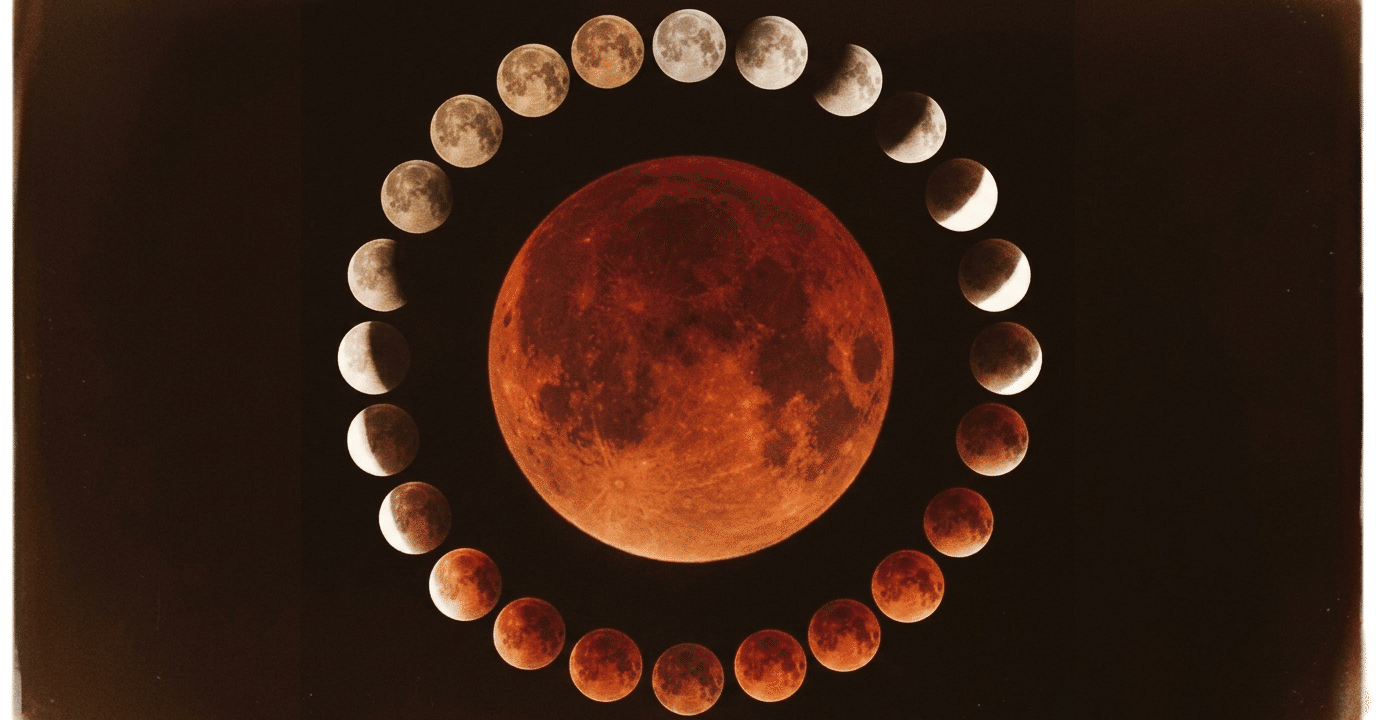 今夜、月が赤い──皆既月食の夜に、ひとつだけ「手放す」という過ごし
