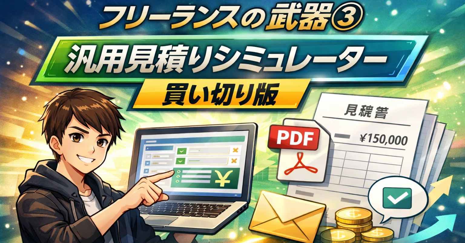 フリーランスの武器③｜お客さんへの説明コストを利益に変える『汎用