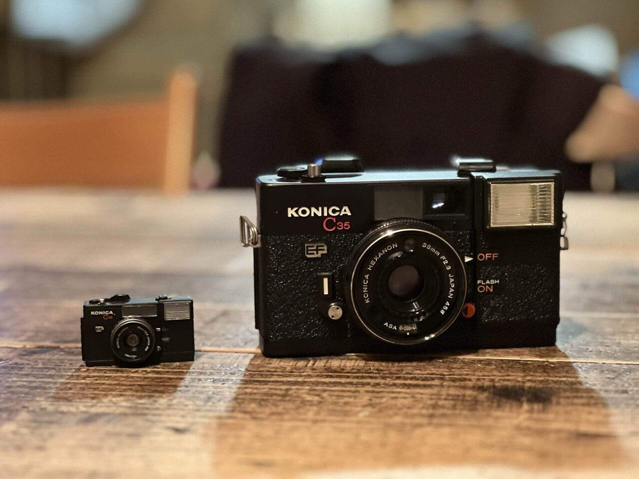 奇跡のジャンクカメラに出会いました！Konica C35EF｜バーバラ
