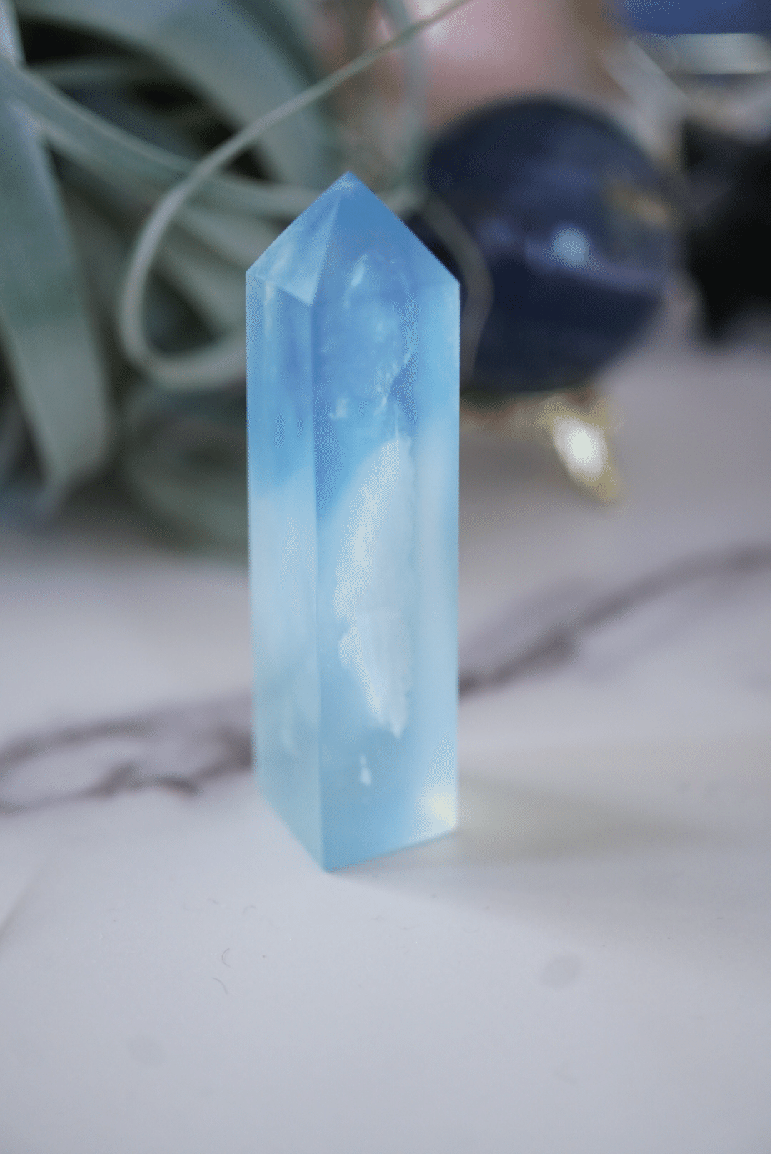 空を閉じ込めたアクアマリン｜Asumi⌇正社員ママ×天然石SHOPオーナー