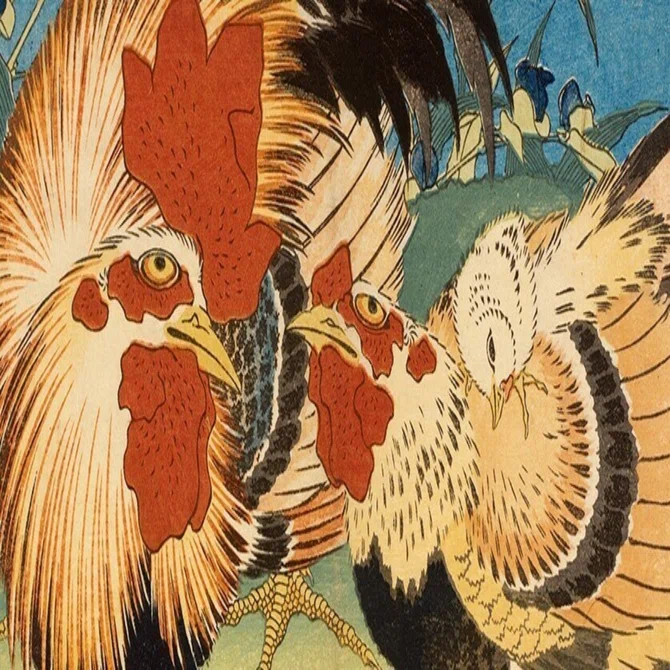 Exhibits from the 'Bird-and-Flower Print Exhibition' (7