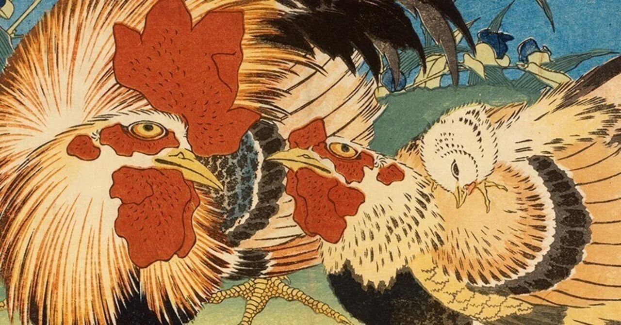 Exhibits from the 'Bird-and-Flower Print Exhibition' (7