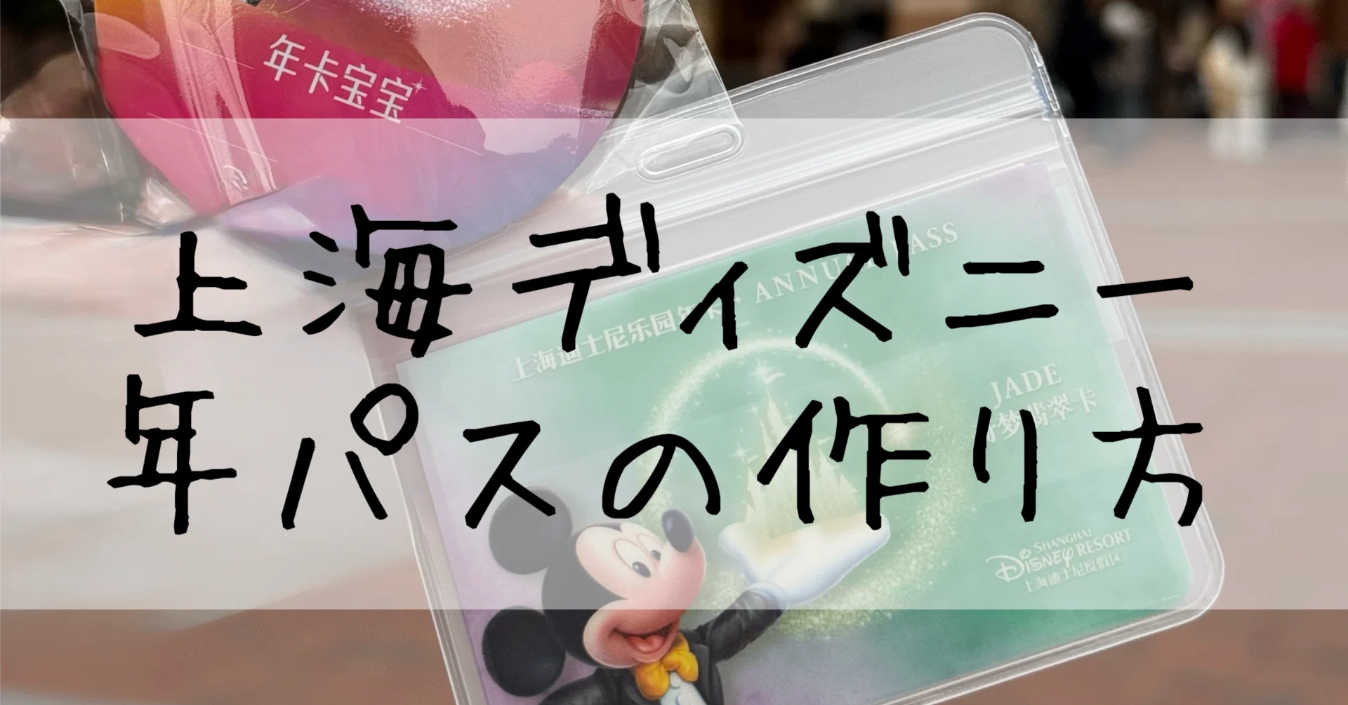 上海ディズニー 年パスの作り方 [2026年版]｜おたふく@Disney