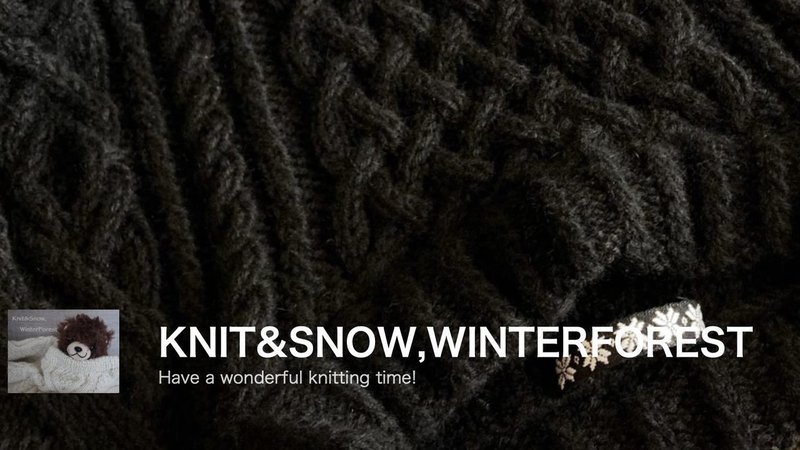 編み物はじめ メリヤス編みのくるくるくるくる Knitandsnow Note