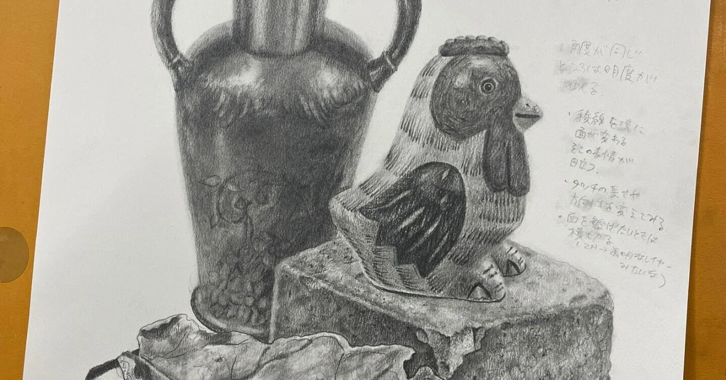 社会人】絵画教室に通って1年が経ちました【学び直し】＜前編＞｜Rino