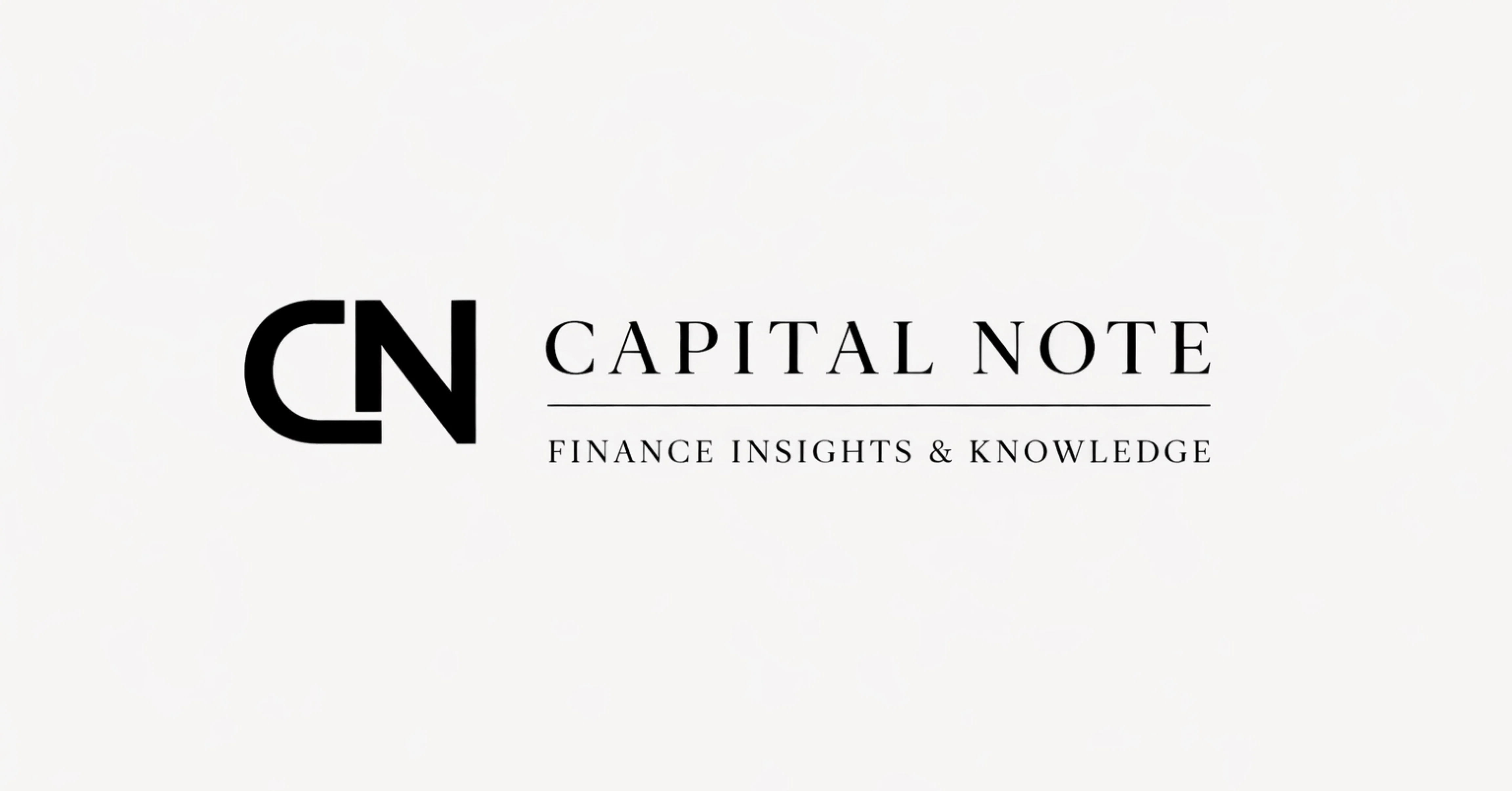 CAPITAL NOTE｜note