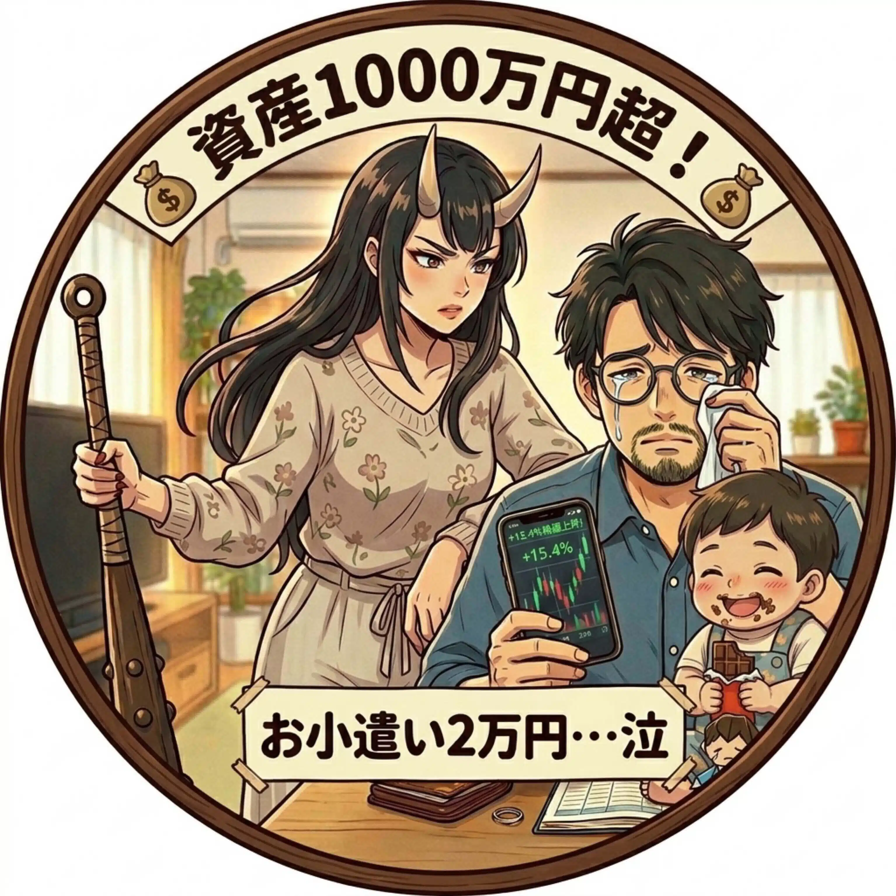 お小遣い2万円の軍師｜資産1000万超