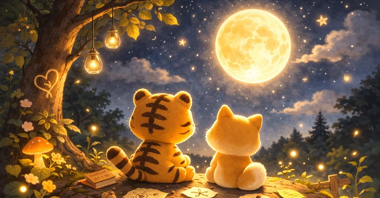 Fairy Tale: The Round Moon and the Exchange Diary｜静月