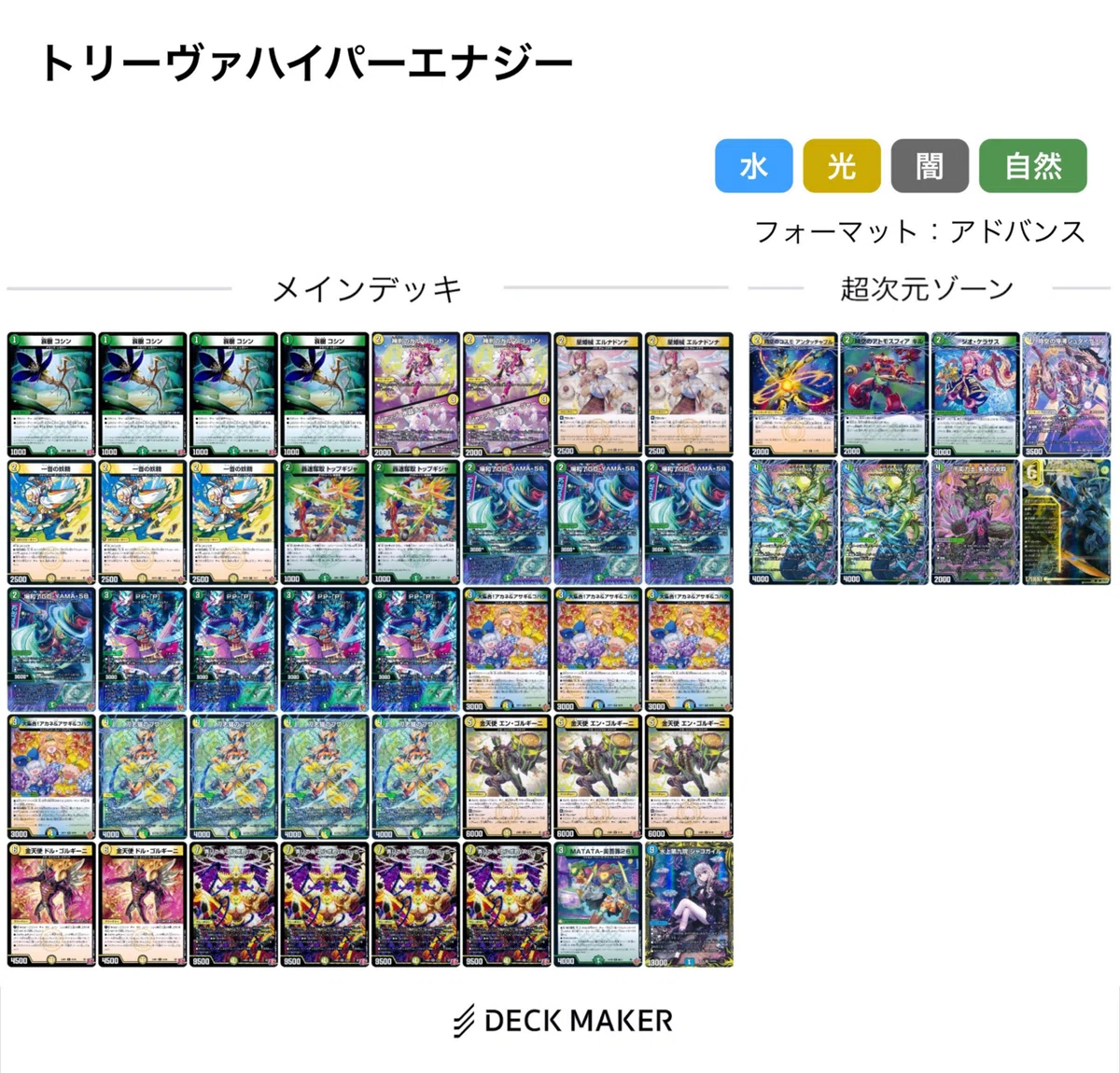 【デッキ販売】 白緑ハイパーエナジー CS優勝構築 新弾によって強化された白緑ハイパーエナジー｜はく🌈