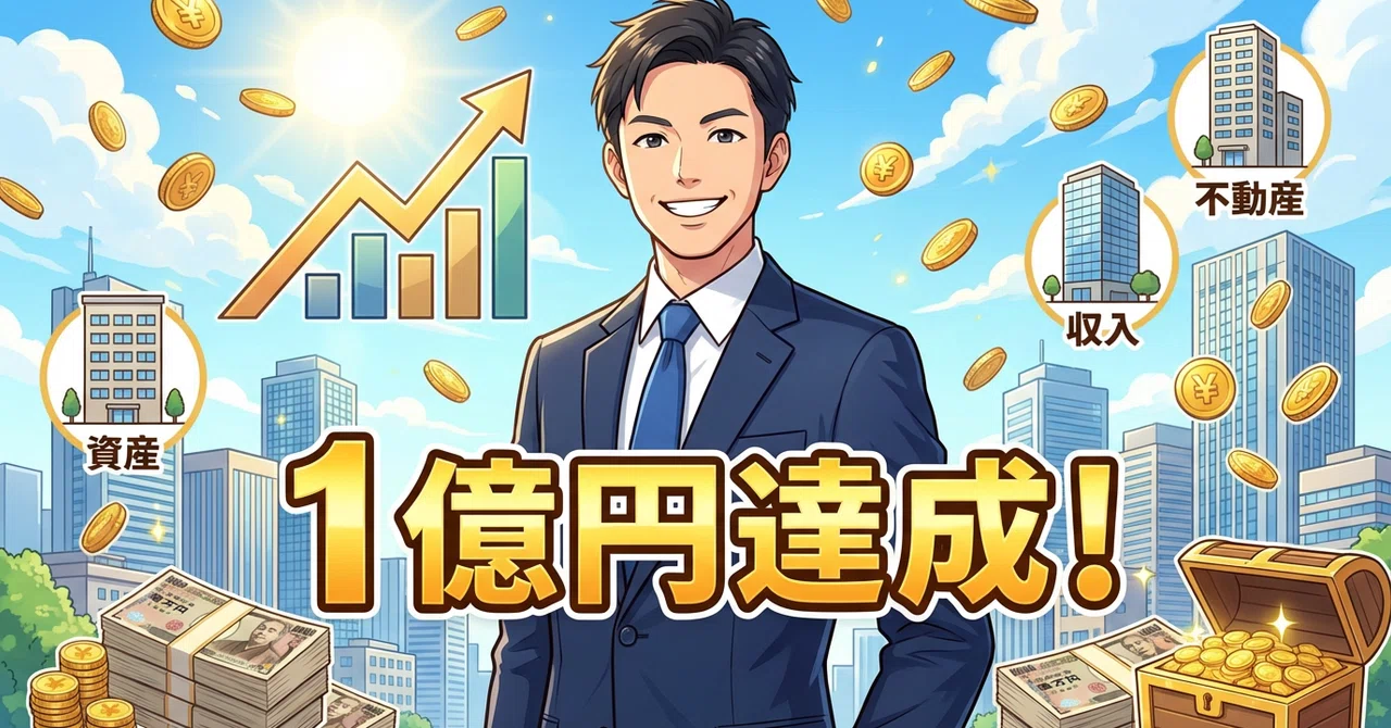 1億円到達後に見えた世界|あらいりょうた