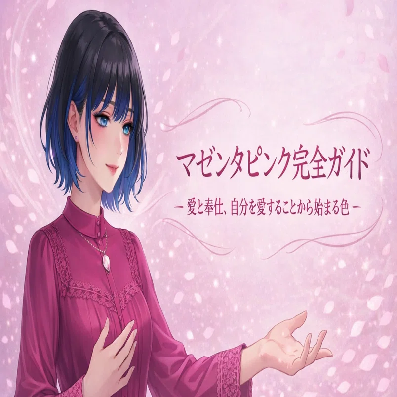 マゼンタピンク完全ガイド - 愛と奉仕、自分を愛することから始まる色