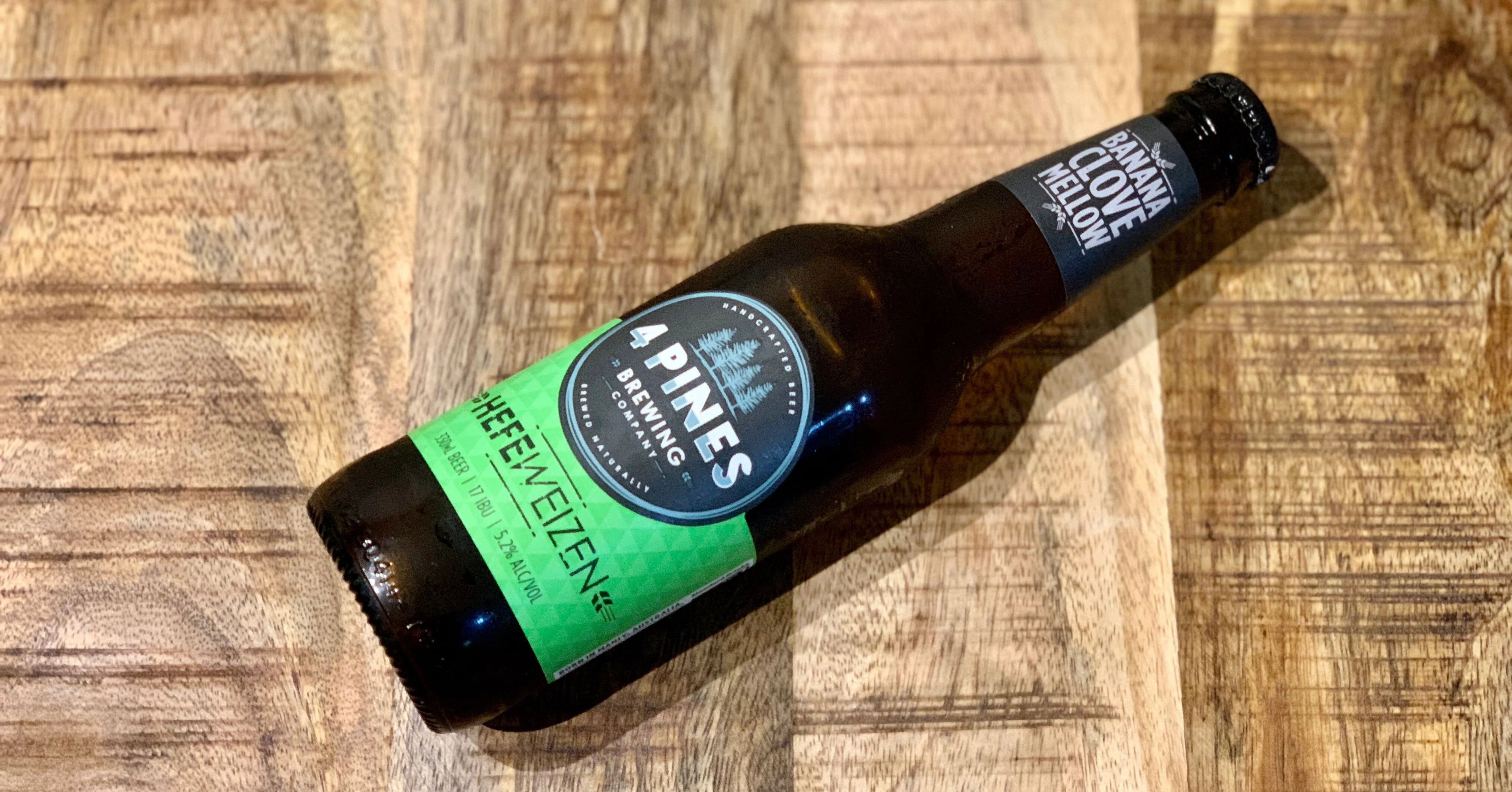 本日のビール＞4 Pines Brewing HEFEWEIZEN｜Ario Ike/池 有生