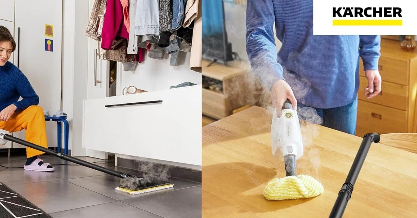 しつこい汚れ落としにケルヒャー(Karcher) スチームクリーナー SC 1