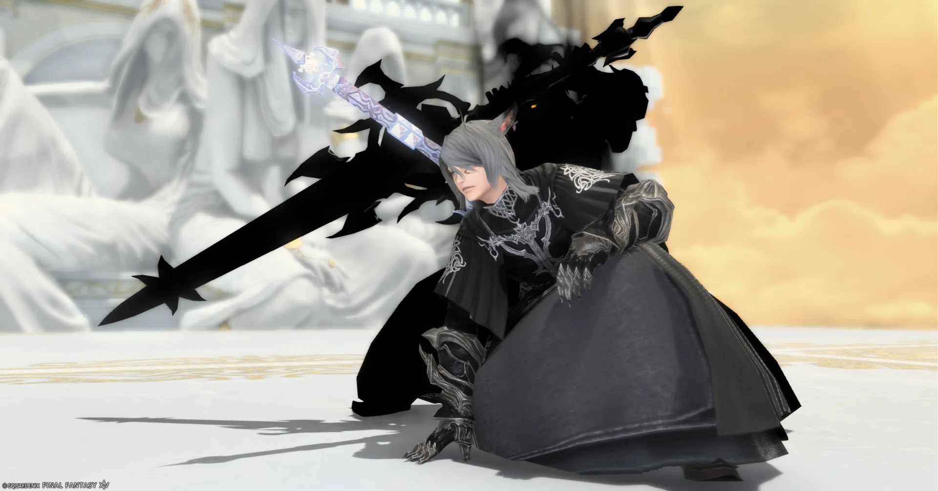 FFXIV 暗黒騎士(ブラックナイト)【アイコンピンバッジ〈バトル