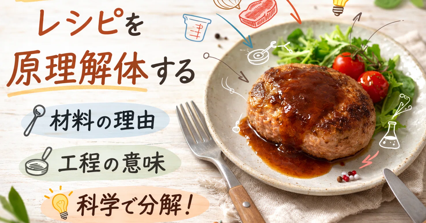 料理科学の森 料理の失敗を引くための初心者向け辞書 - 2026-03｜料理