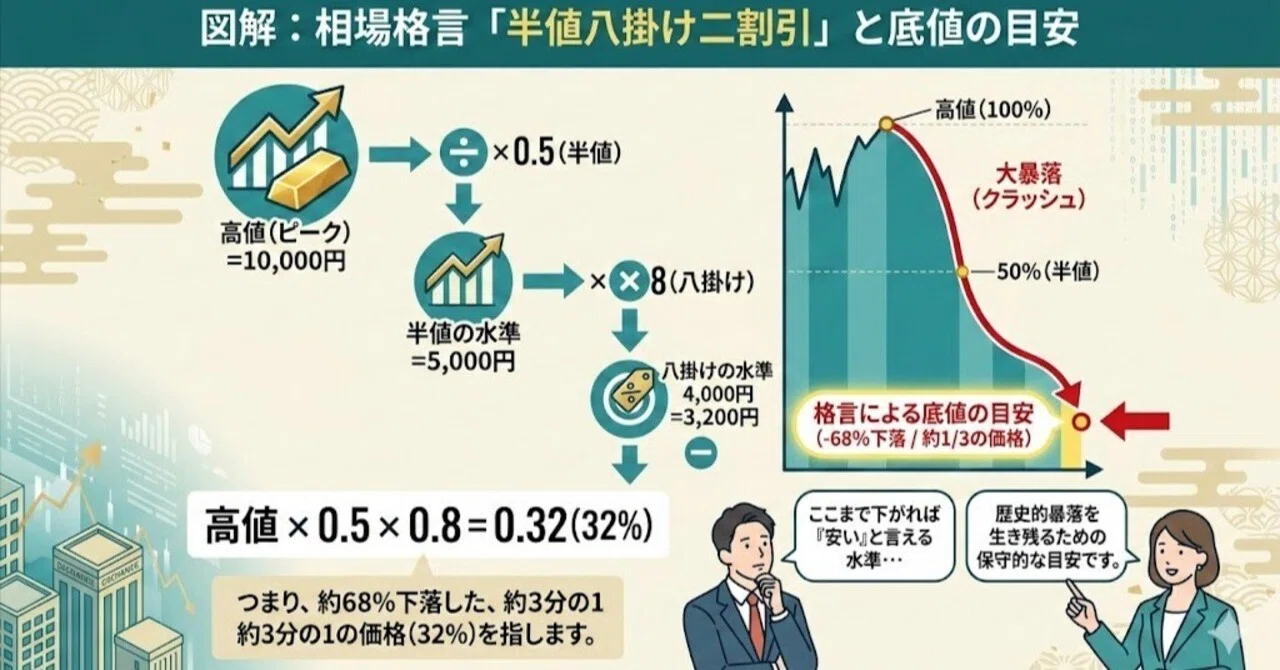 半値 八 掛け 二 割引