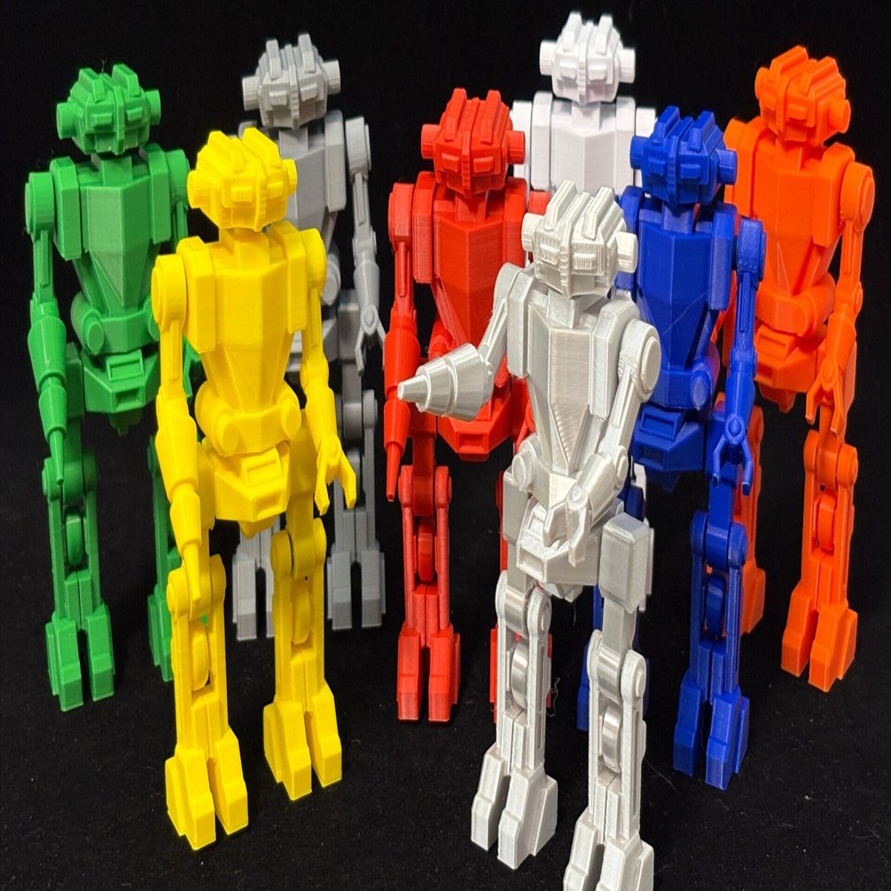 3Dプリントで更に新しいロボットおもちゃを｜Macleod/マクラウド