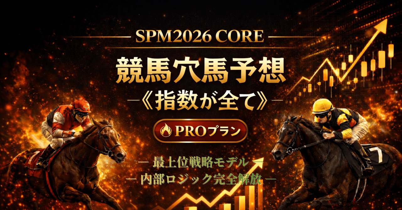 ⚠️お試し⚠️【SPM2026 CORE1.3 PRO解析ログ】2026/3/4 川崎6R｜競馬
