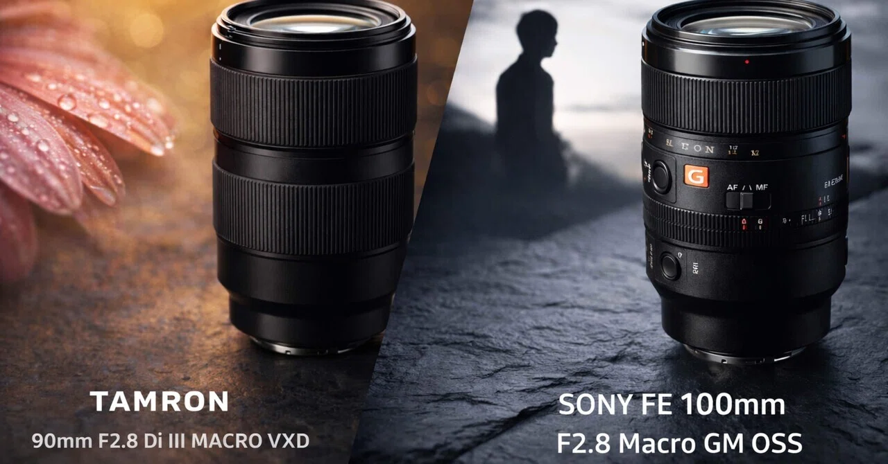 タムキュー卒業？】TAMRON 90mmマクロ vs SONY FE 100mm F2.8 Macro GM