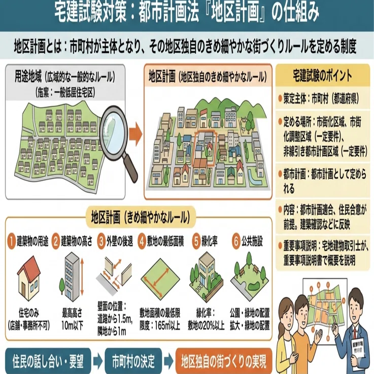 宅建試験問題「見方・解き方」ー法令上の制限13（都市計画法）｜楠本邦晴