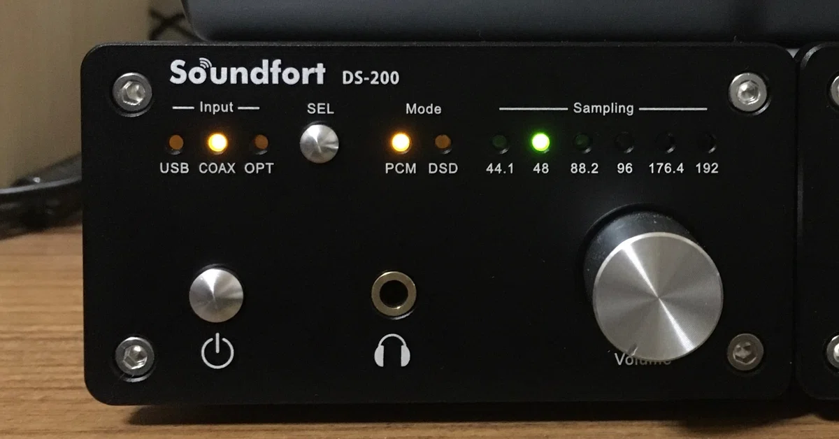 ちょっと高級なUSBDAC】Soundfort DS-200 レビュー|sakura-z ちょっと高級なUSBDAC】Soundfort DS-200 レビュー|sakura-z