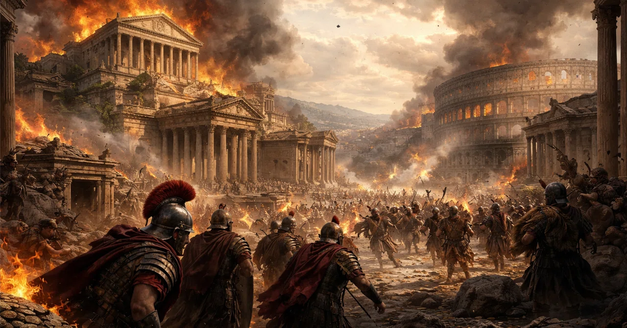 Was it not the barbarians who destroyed the Roman Empire? The true ...