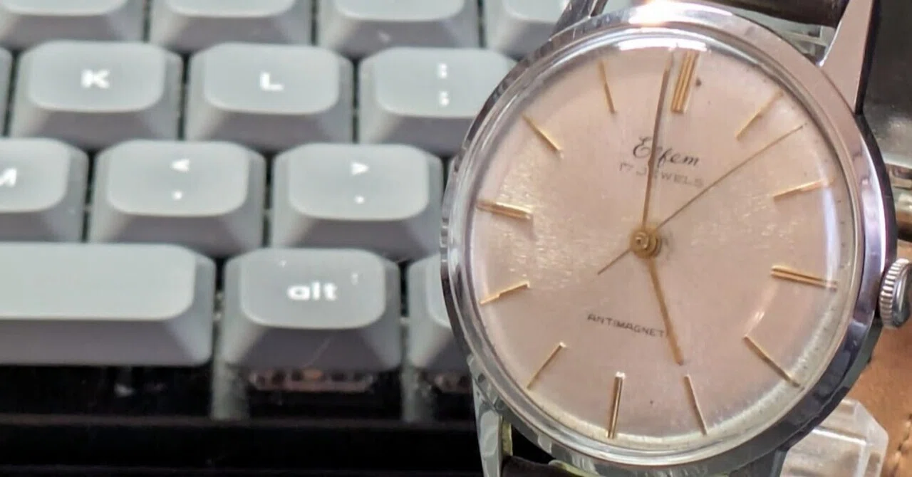【1950s】EFFEM OH済 ヴィンテージ腕時計 No.412 | Effem | Model number unknown | A 1950s watch that