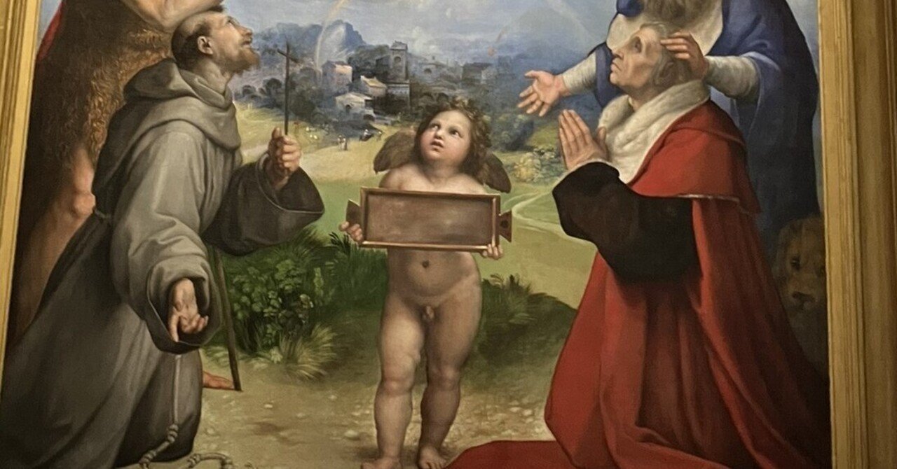 ローマとフィレンツェ 美の記憶③ ラファエロ――幼子と天使の魅力｜けん