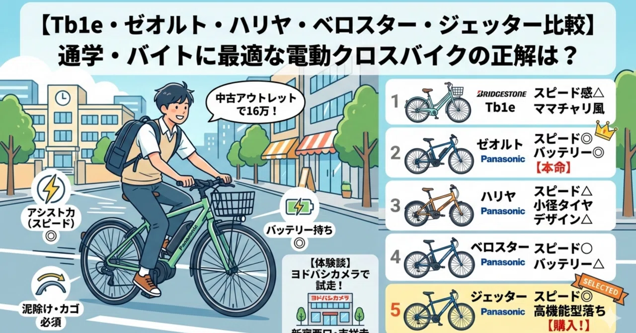 ベロスター カスタム【近隣無料配達】ハリヤ、ジェッター、TB1eと比べて