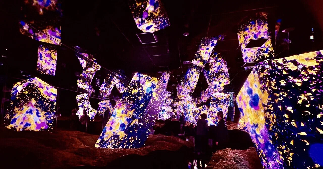 チームラボ バイオヴォルテックス京都＆お花のアイス(新風館）～京都