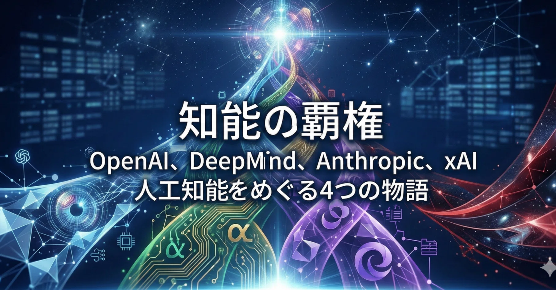 知能の覇権――OpenAI、DeepMind、Anthropic、xAI 人工知能をめぐる4つの
