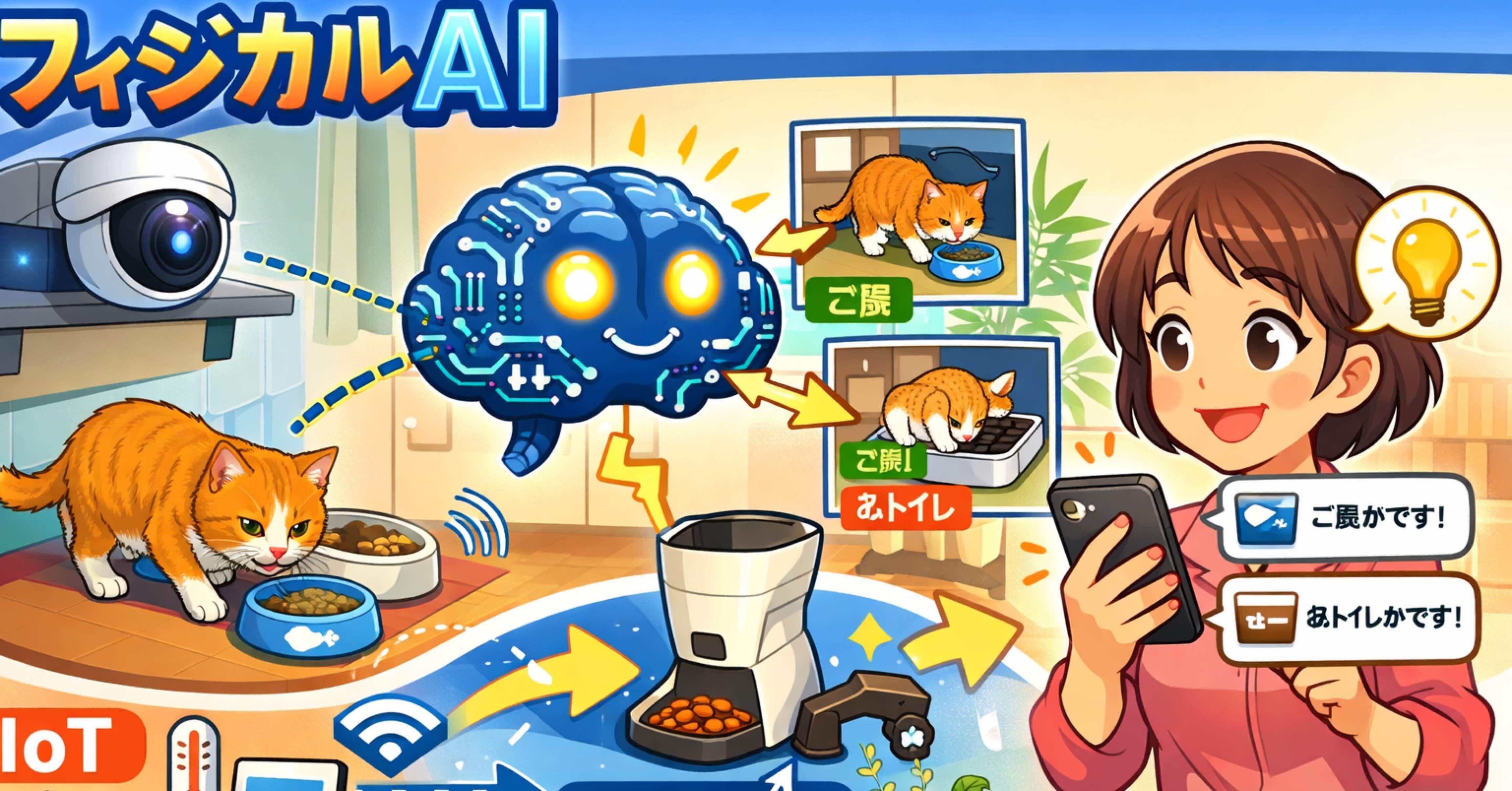 DX用語を簡単に解説 7.フィジカルAI 見守りカメラをAI化してみた｜岸 晶子