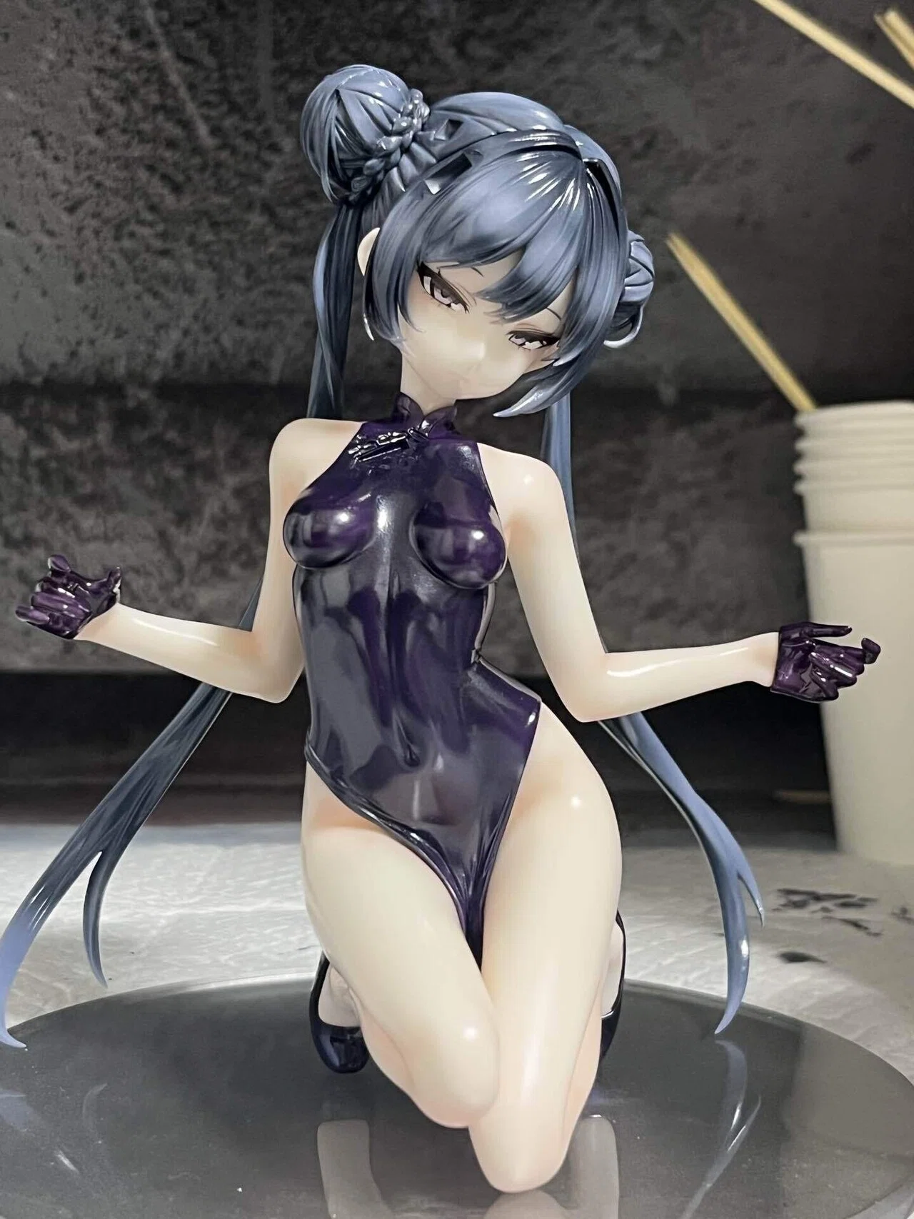 ガレージキット ブルーアーカイブ 竜華キサキ 制作｜お茶漬け